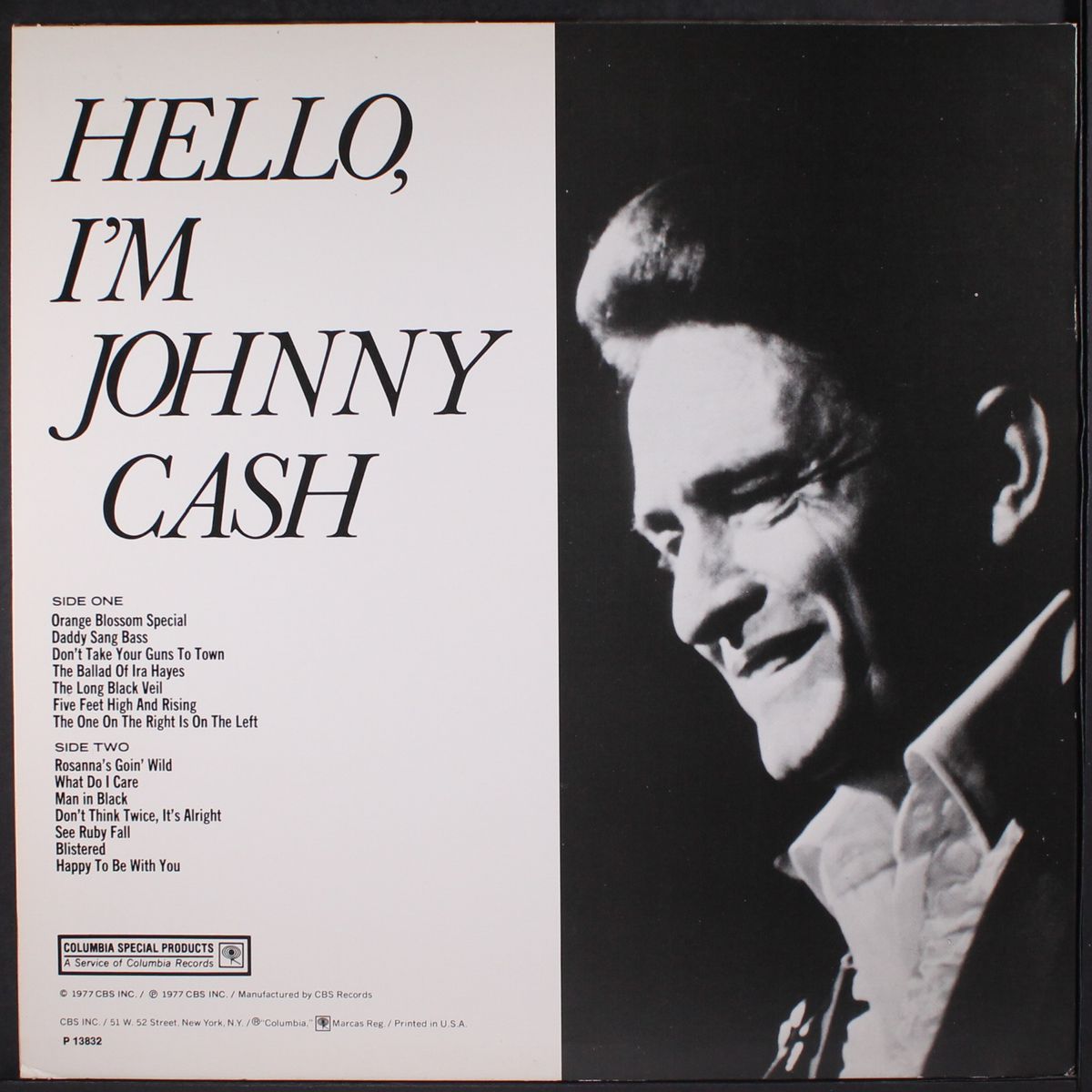 hello, i'm johnny cash by JOHNNY CASH