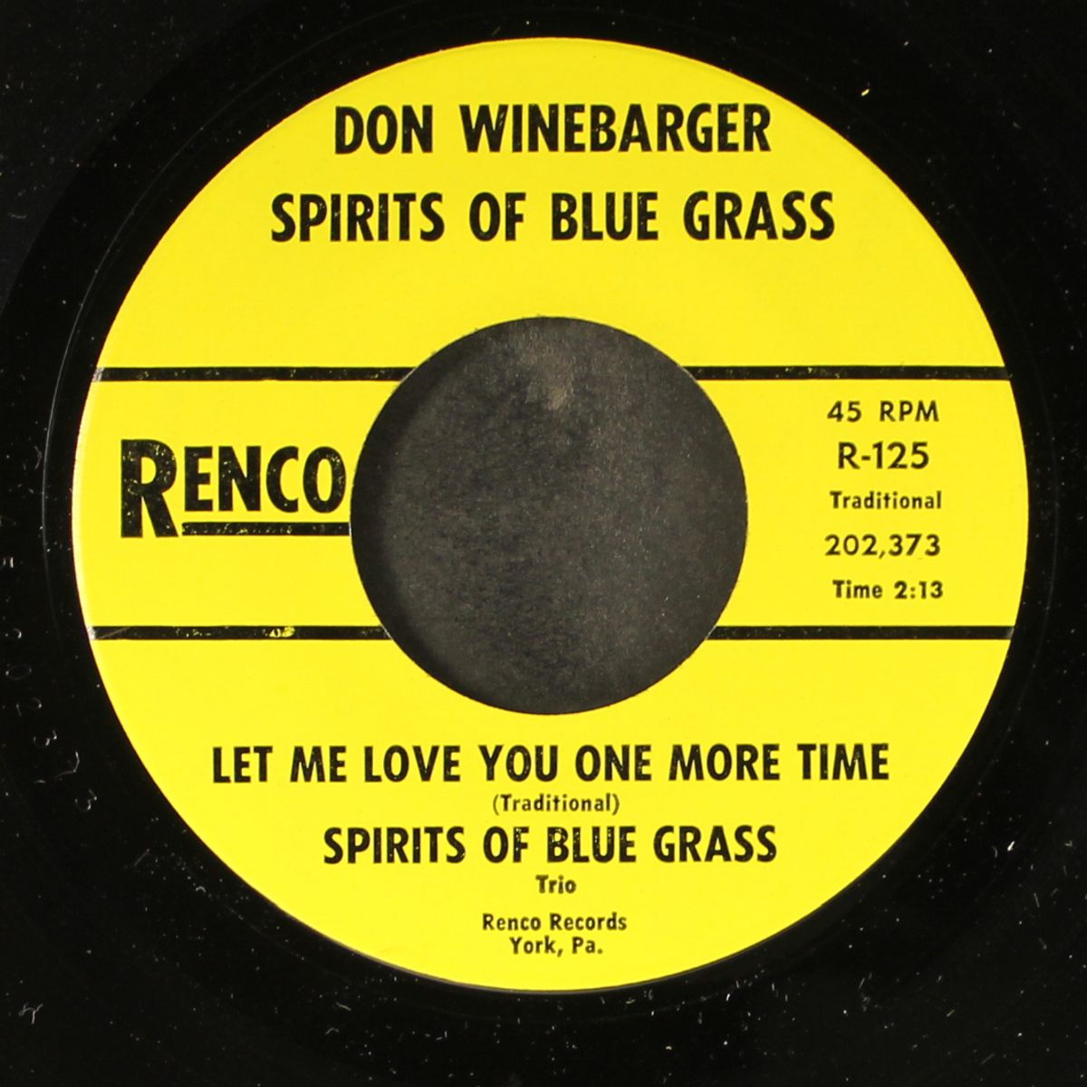 let me love you one more time / shuckin' the corn by SPIRITS OF BLUEGRASS TRIO
