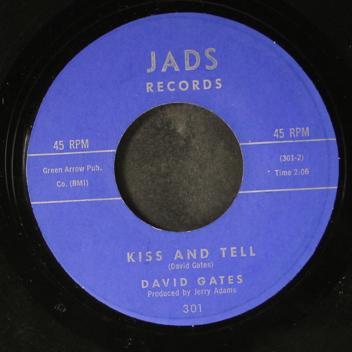 my baby's gone away / kiss and tell by DAVID GATES