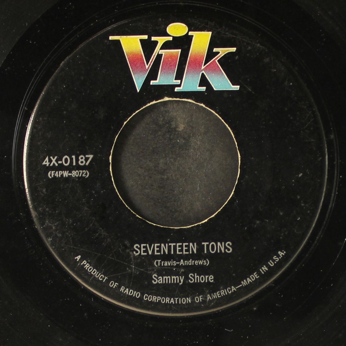seventeen tons / what is a skunk? by SAMMY SHORE