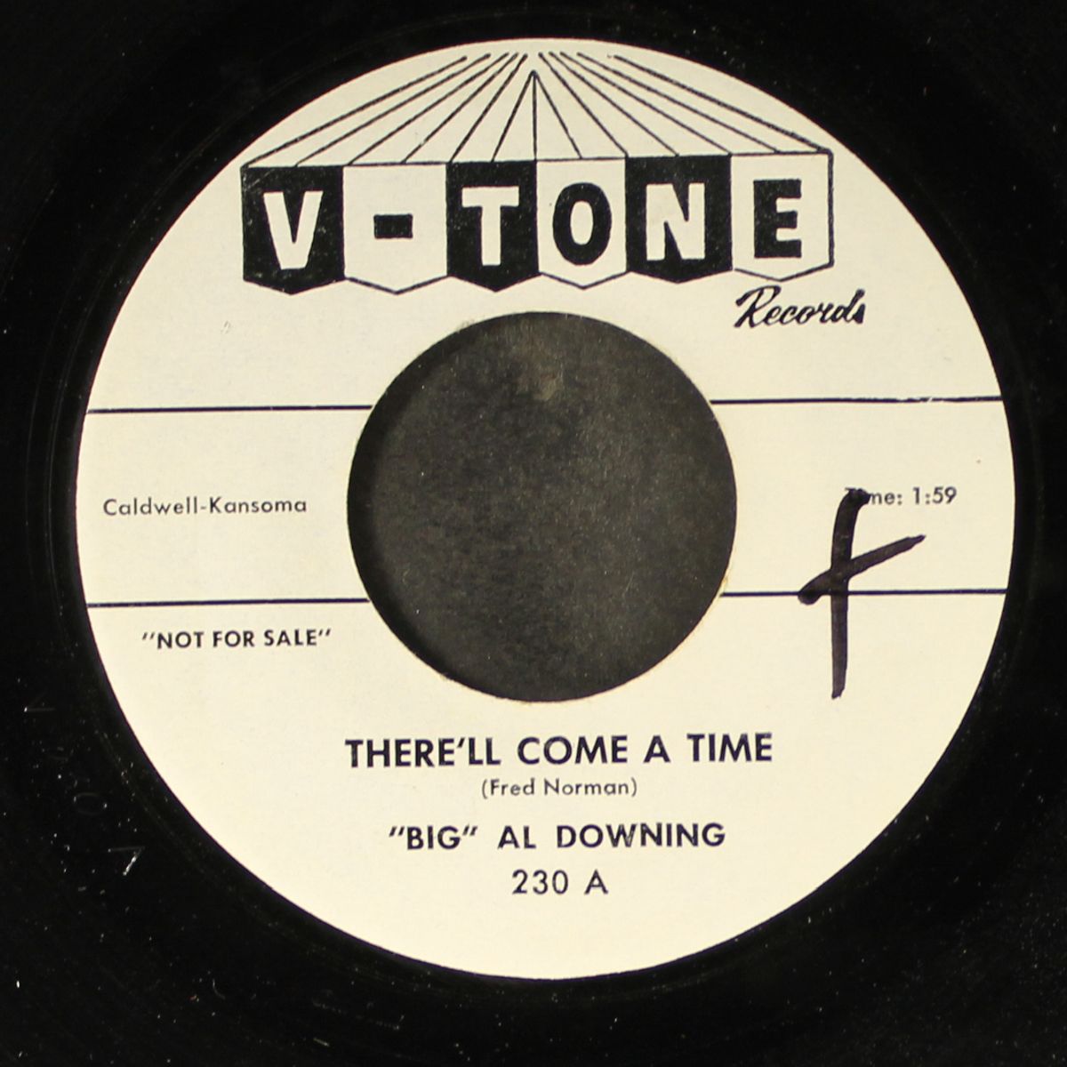 there'll come a time / so many memories by BIG AL DOWNING