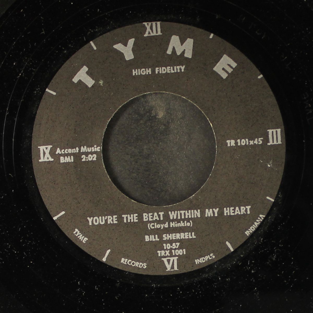 don't you rock me daddy-o / you're the beat within my heart by BILL SHERRELL