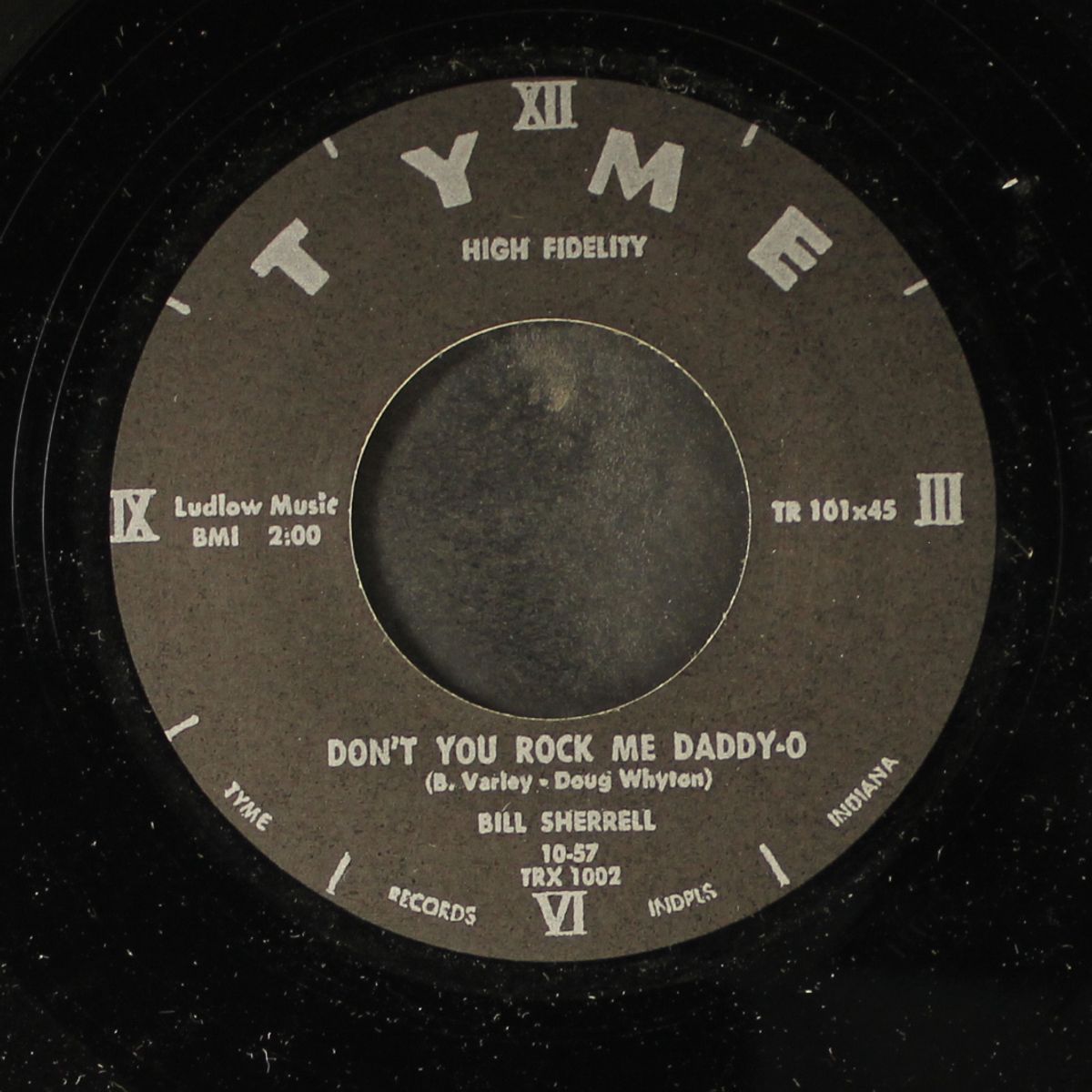 don't you rock me daddy-o / you're the beat within my heart by BILL SHERRELL