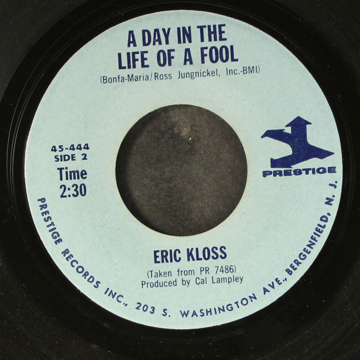 a slow hot wind / a day in the life of a fool by ERIC KLOSS