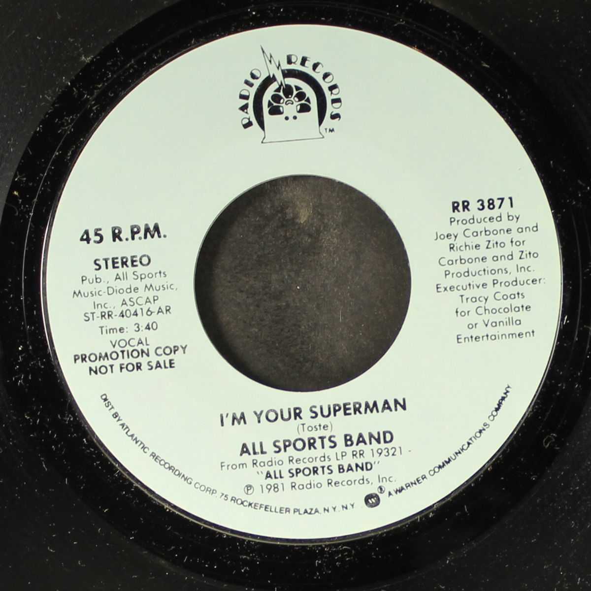 i'm your superman / same by ALL SPORTS BAND
