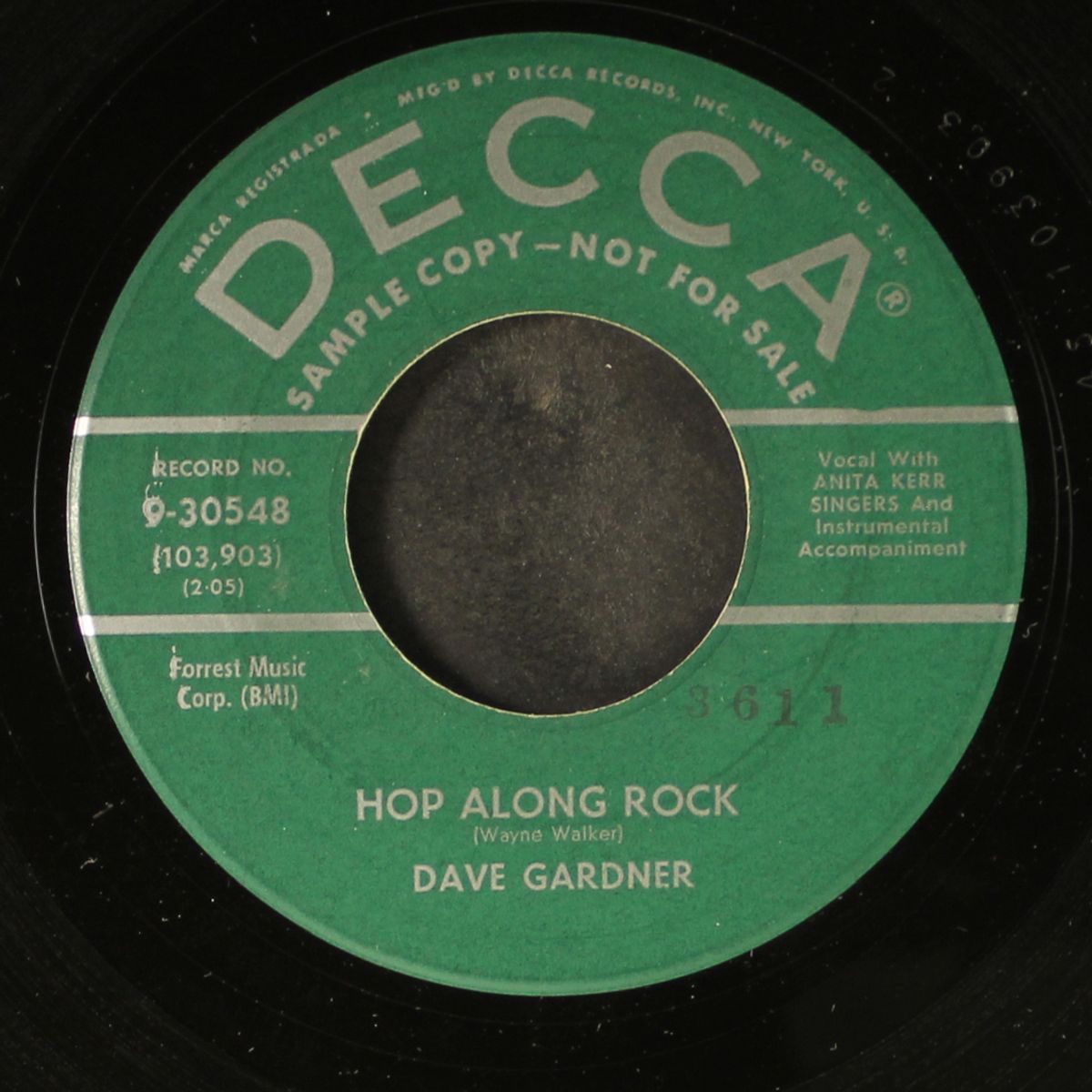 hop along rock / all by myself by DAVE GARDNER