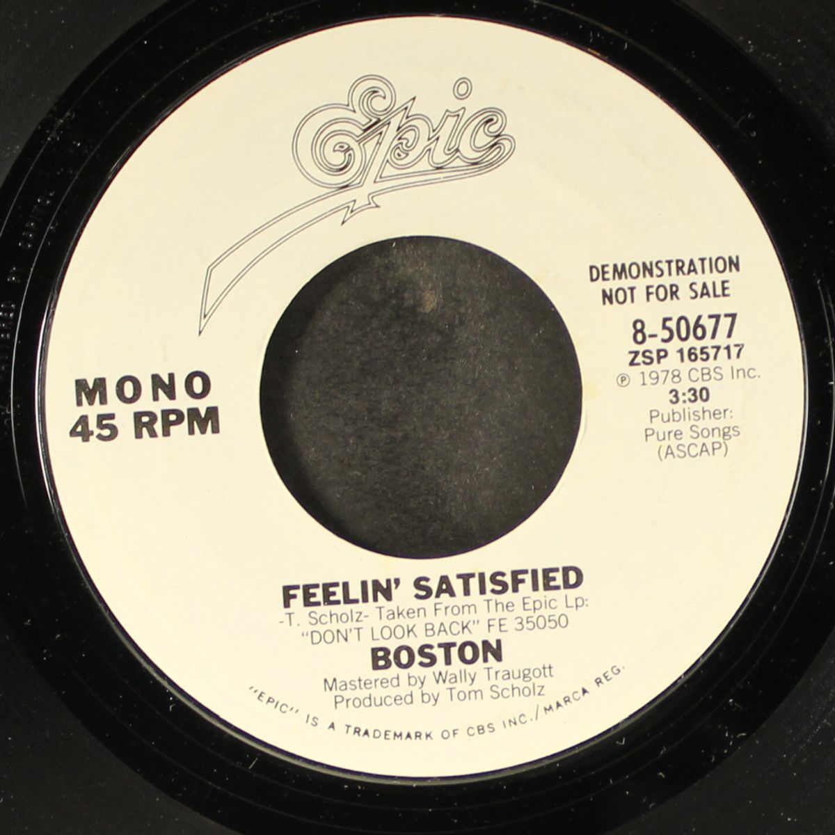 feelin' satisfied / mono by BOSTON