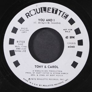 TONY & CAROL