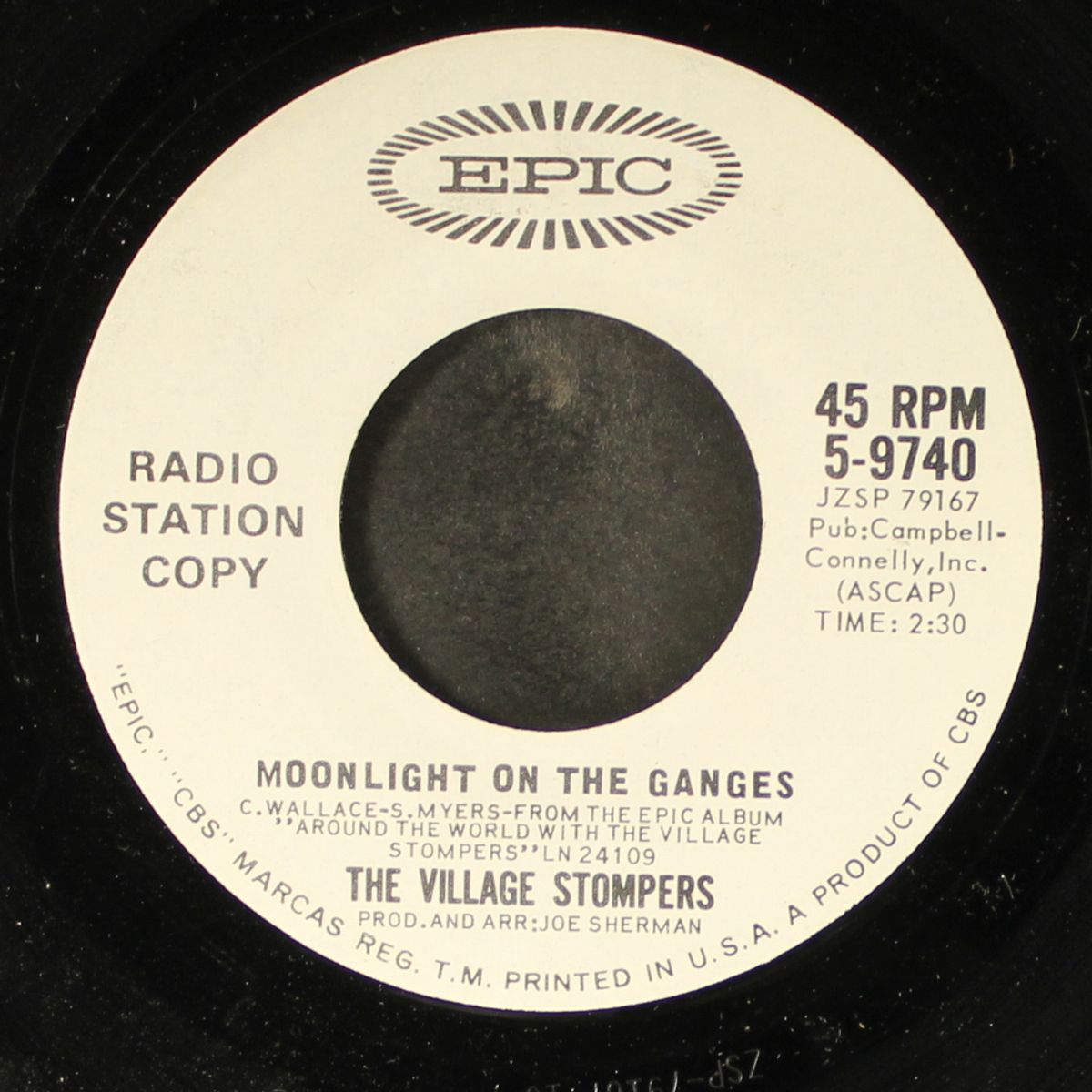 moonlight on the ganges / fiddler on the roof by VILLAGE STOMPERS