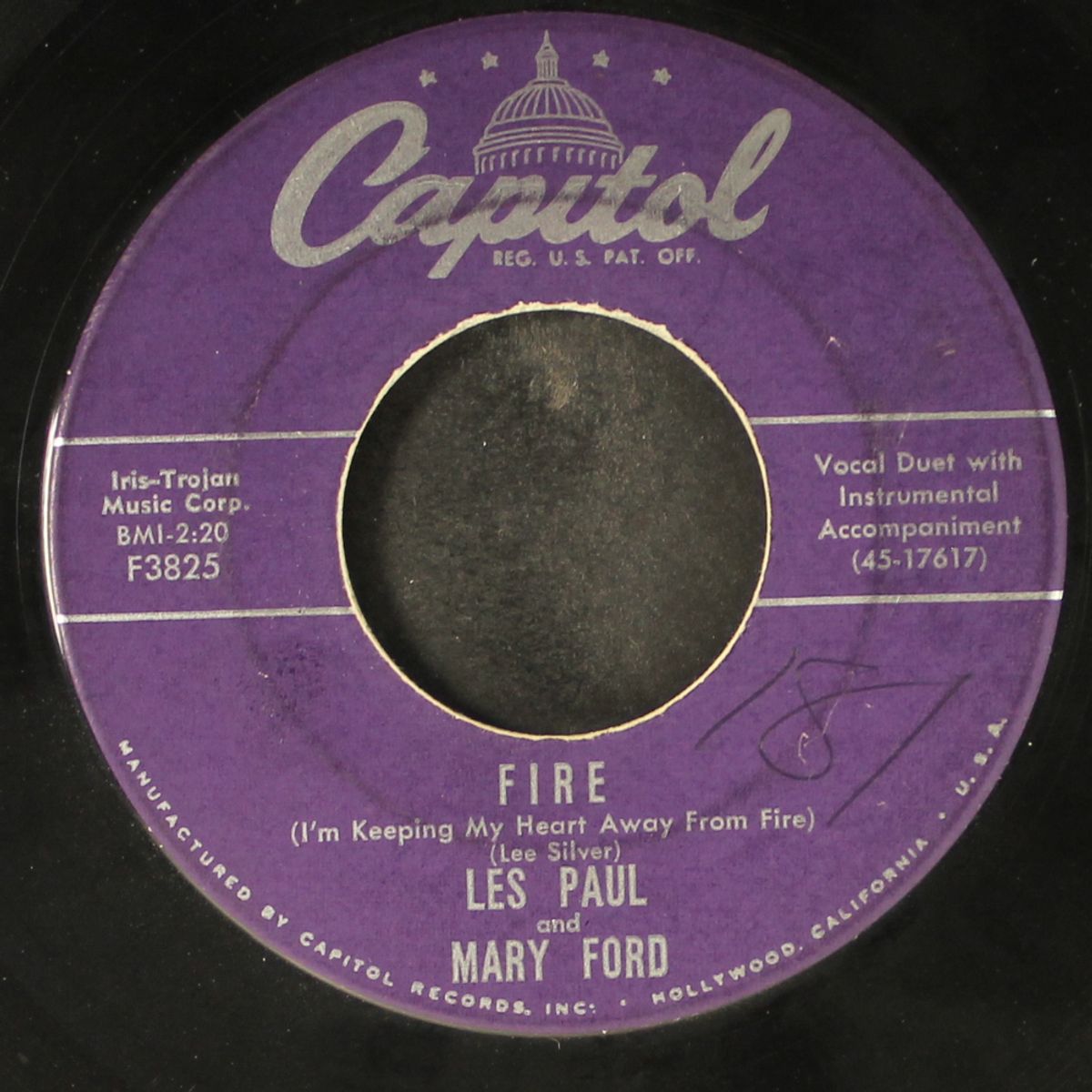 a pair of fools / fire by LES PAUL & MARY FORD