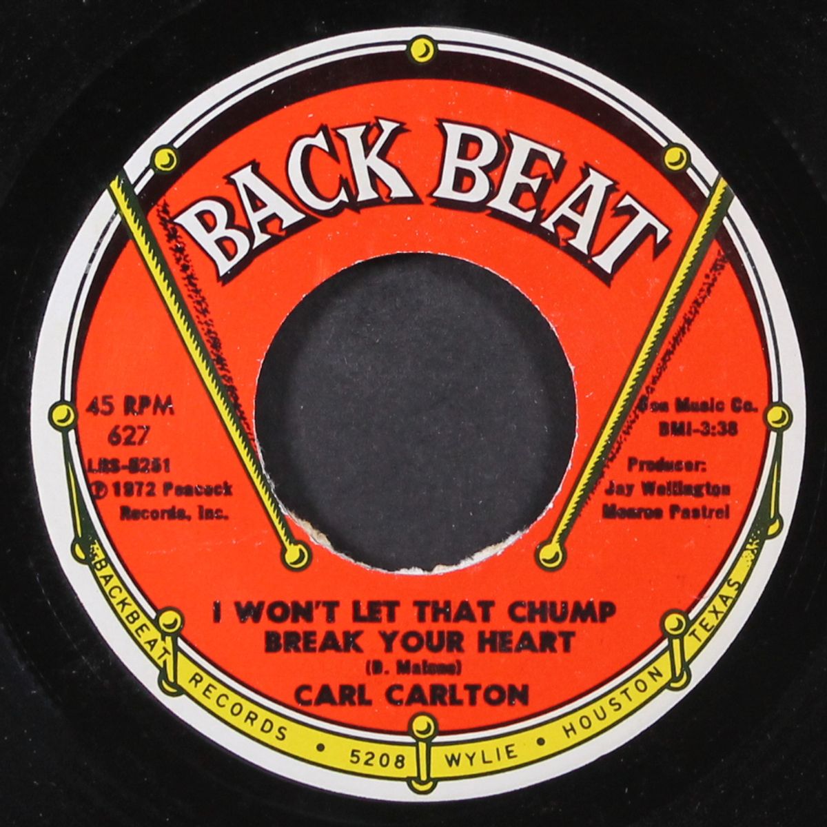 why don't they leave us alone / i won't let that chump break your hear by CARL CARLTON