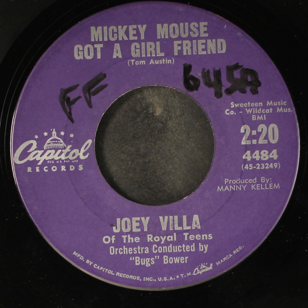 all-american girl / mickey mouse got a girl friend by JOEY VILLA