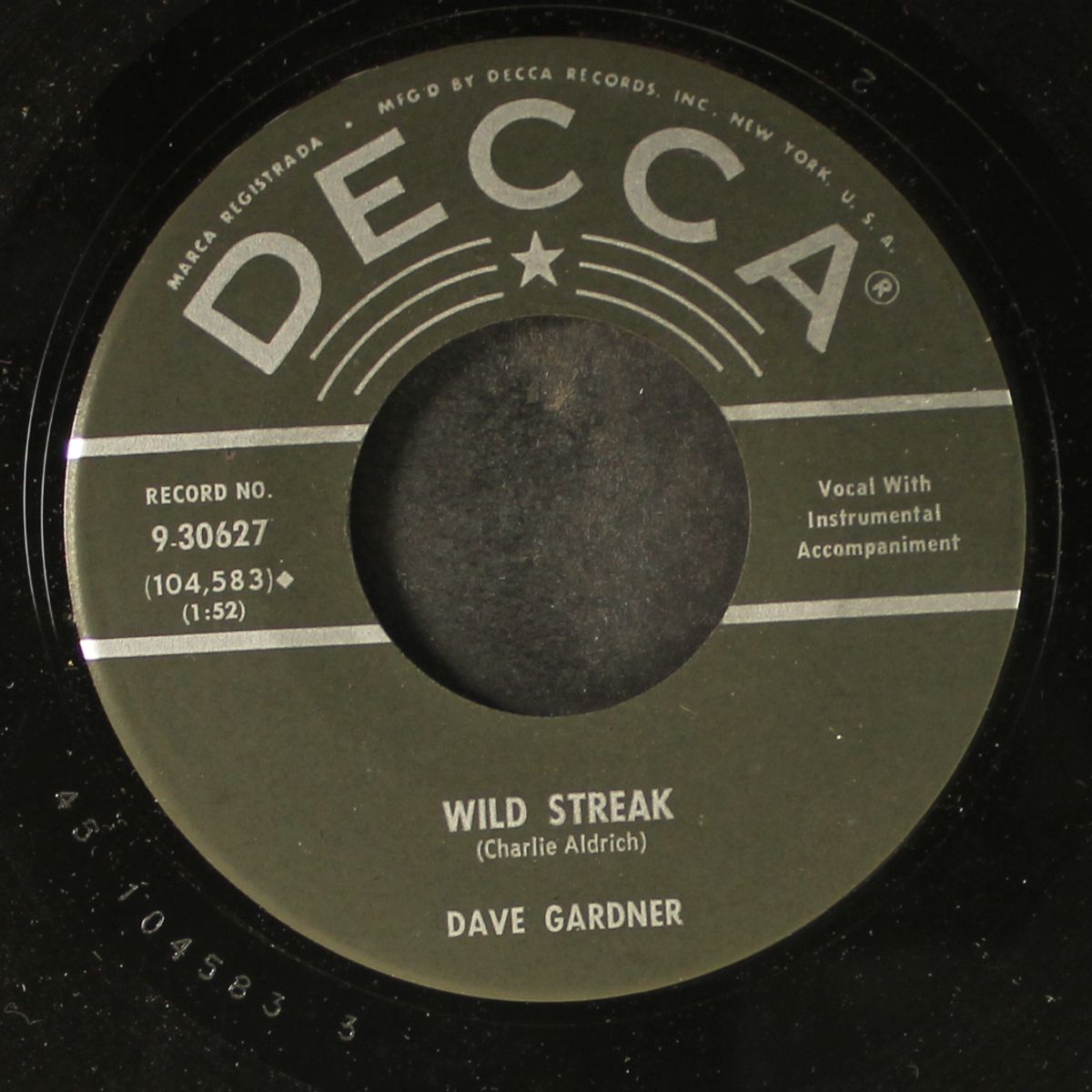 wild streak / slick slacks by DAVE GARDNER