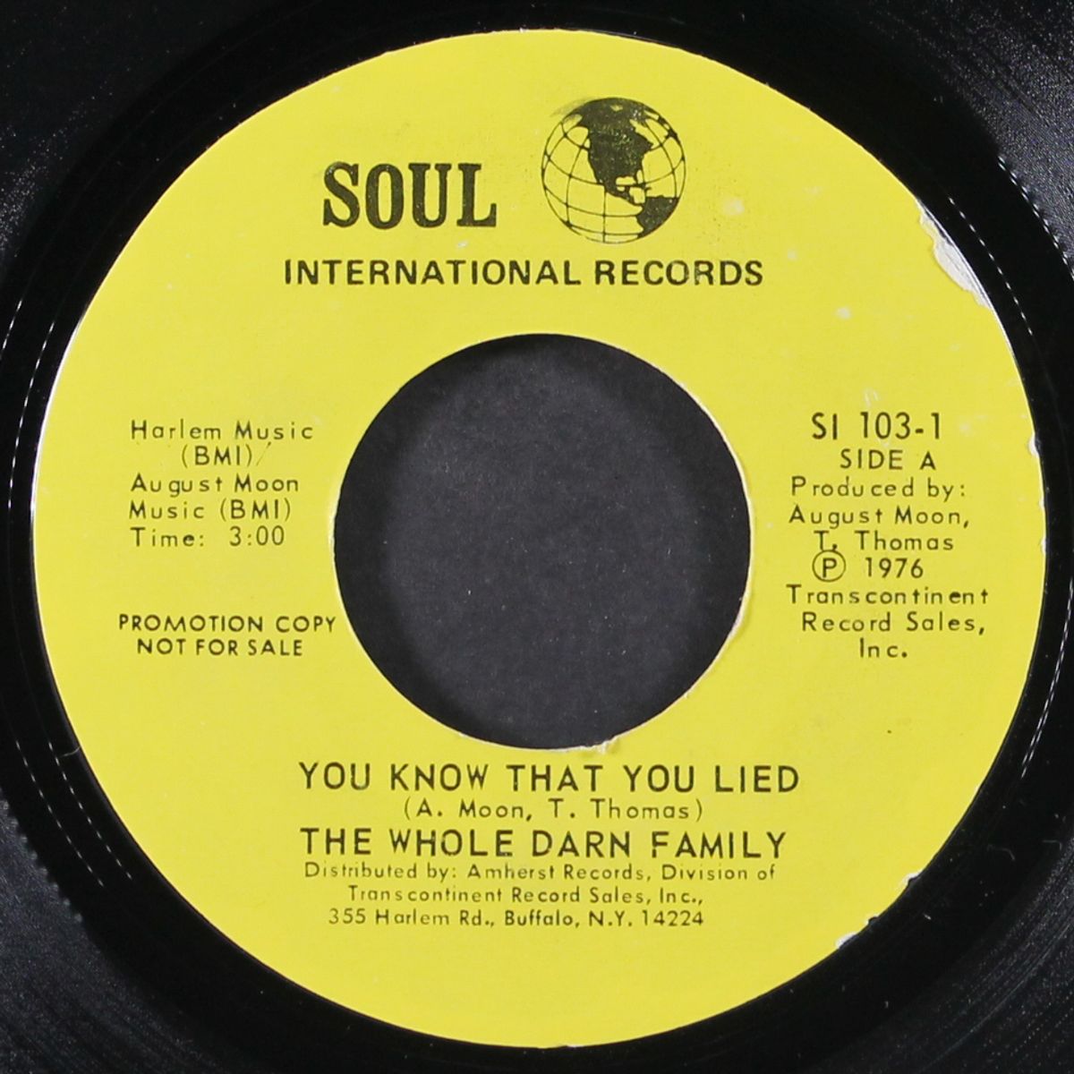 you know that you lied / same by WHOLE DARN FAMILY