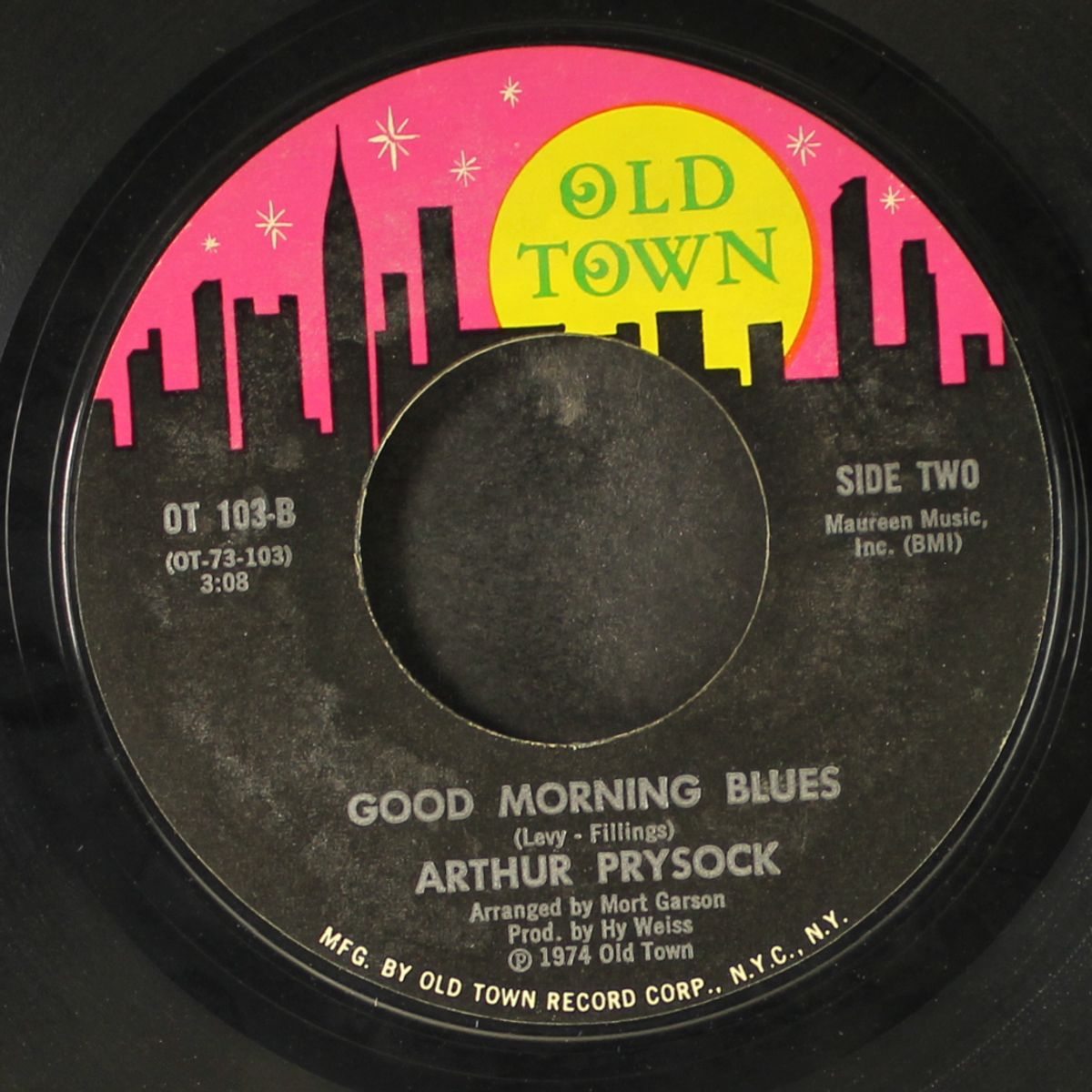 good morning blues / colour my world by ARTHUR PRYSOCK