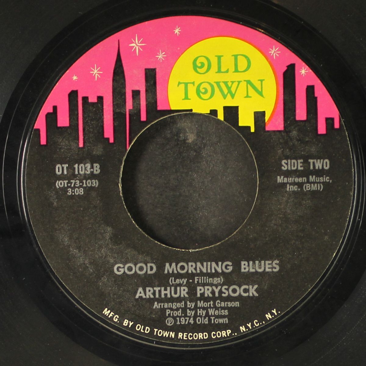 good morning blues / colour my world by ARTHUR PRYSOCK