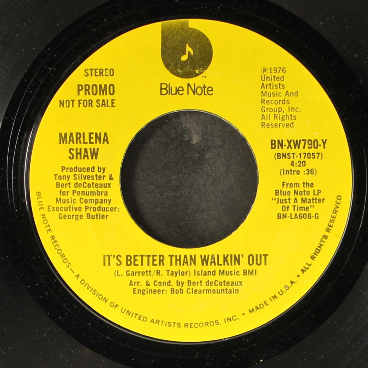 it's better than walkin' out / mono by MARLENA SHAW