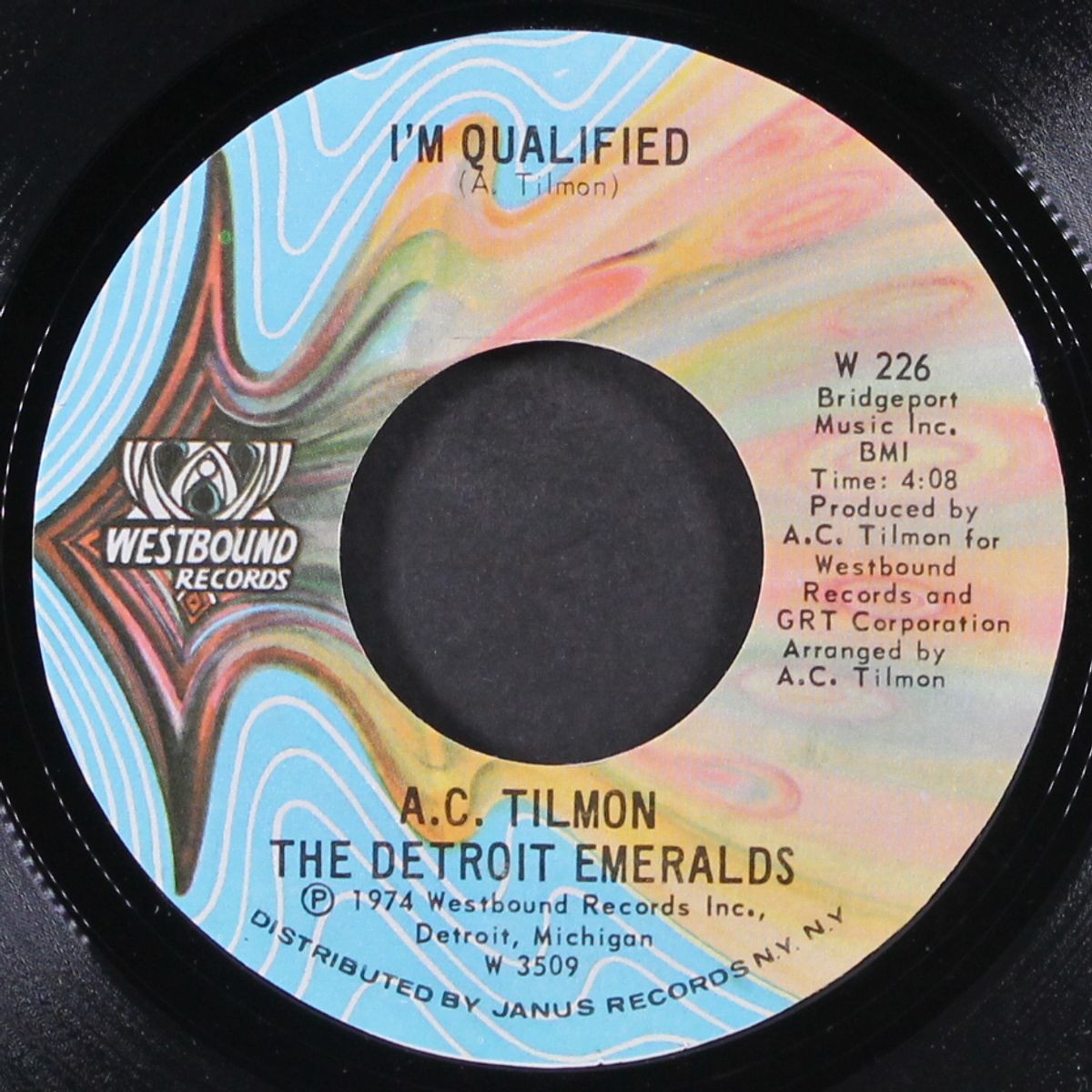set it out / i'm qualified by A.C. TILMON & DETROIT EMERALDS