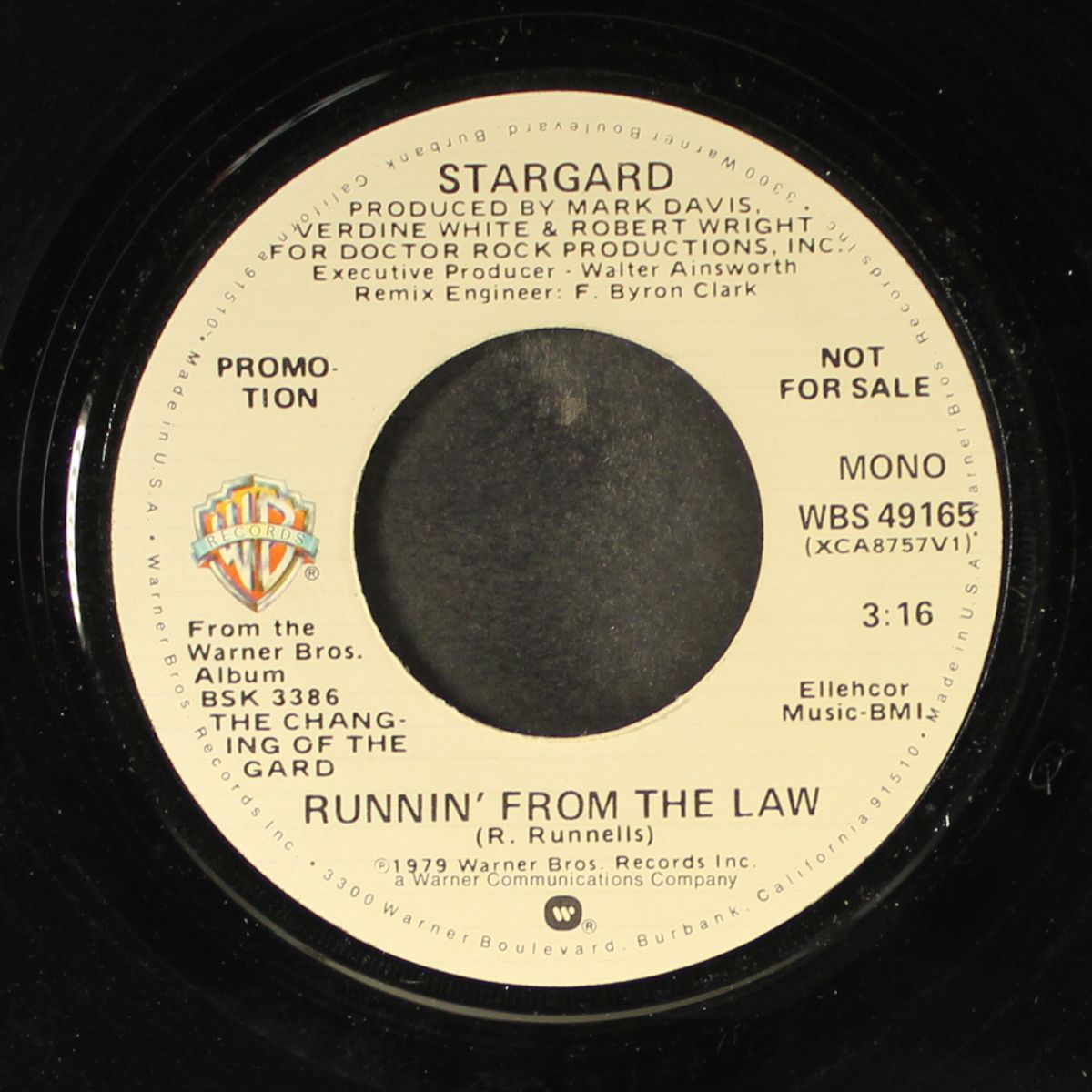 runnin' from the law / mono by STARGARD