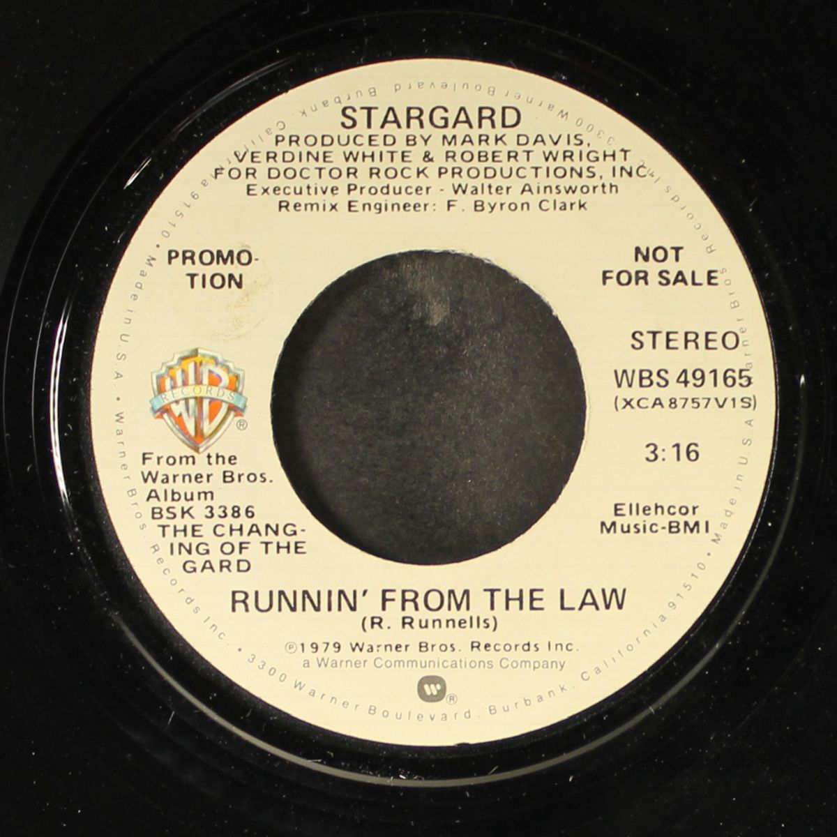 runnin' from the law / mono by STARGARD