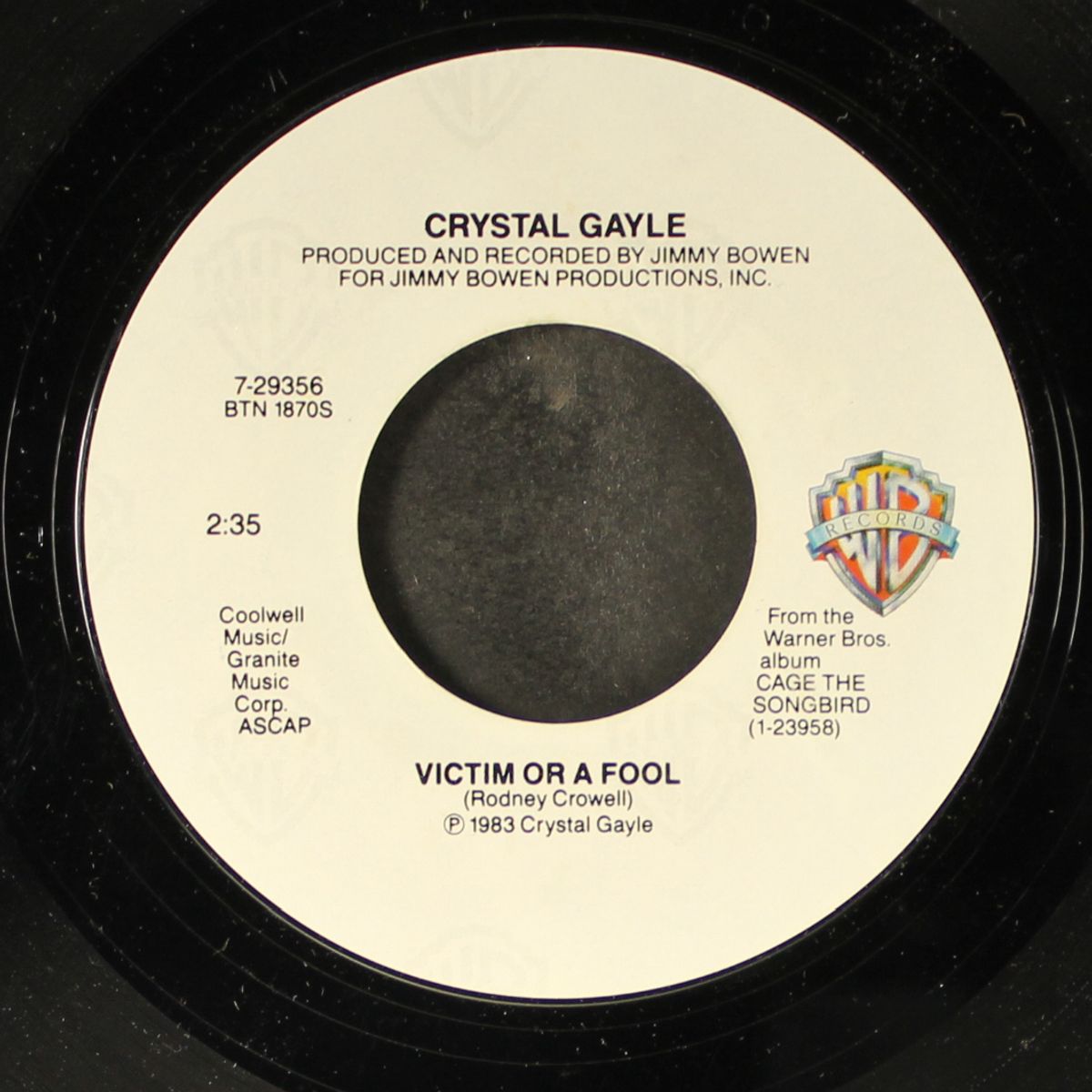 i don't wanna lose your love / victim or a fool by CRYSTAL GAYLE