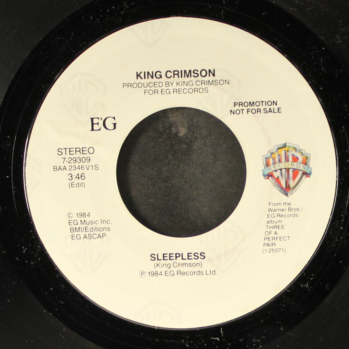 sleepless / same by KING CRIMSON