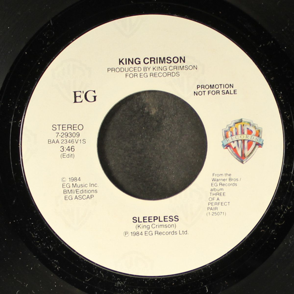 sleepless / same by KING CRIMSON