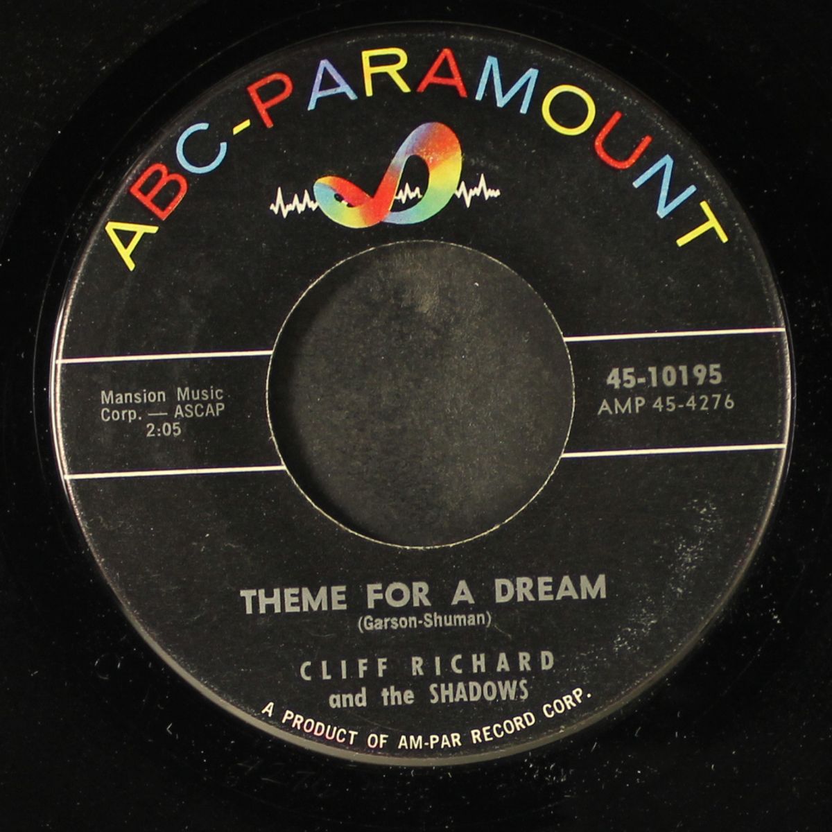 mumblin' mosie / theme for a dream by CLIFF RICHARD