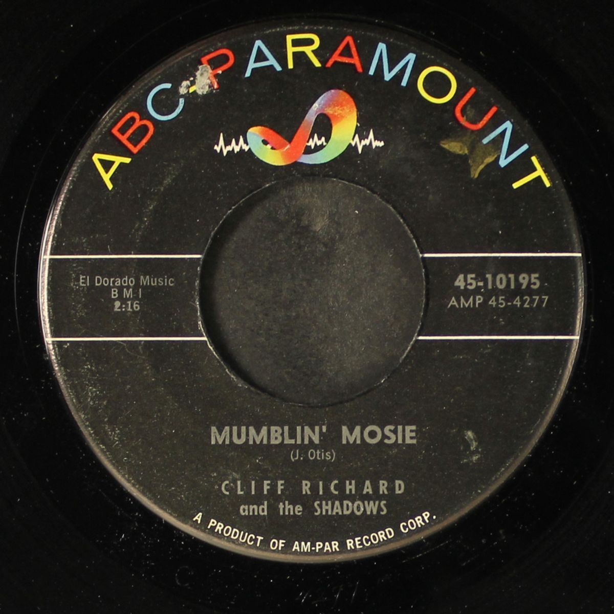 mumblin' mosie / theme for a dream by CLIFF RICHARD
