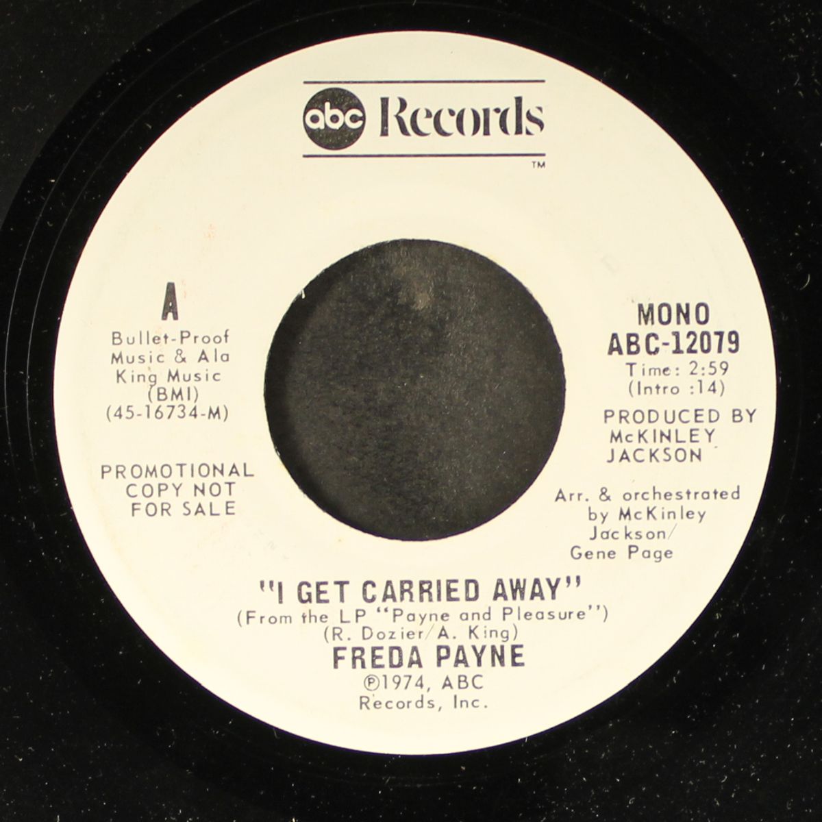 i get carried away / mono by FREDA PAYNE