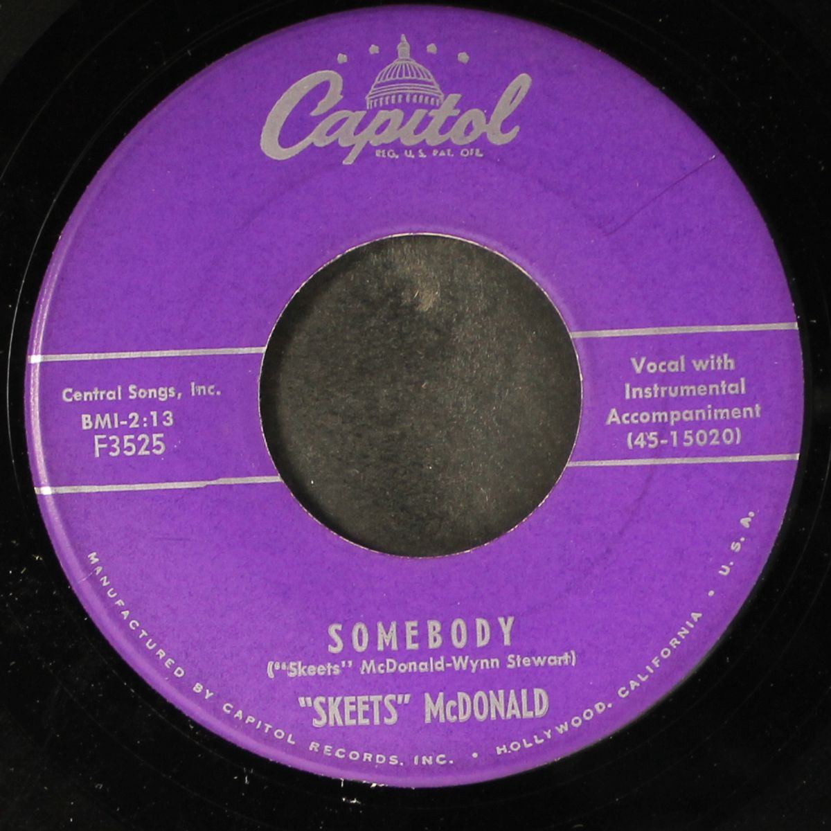 you gotta be my baby / somebody by SKEETS MCDONALD