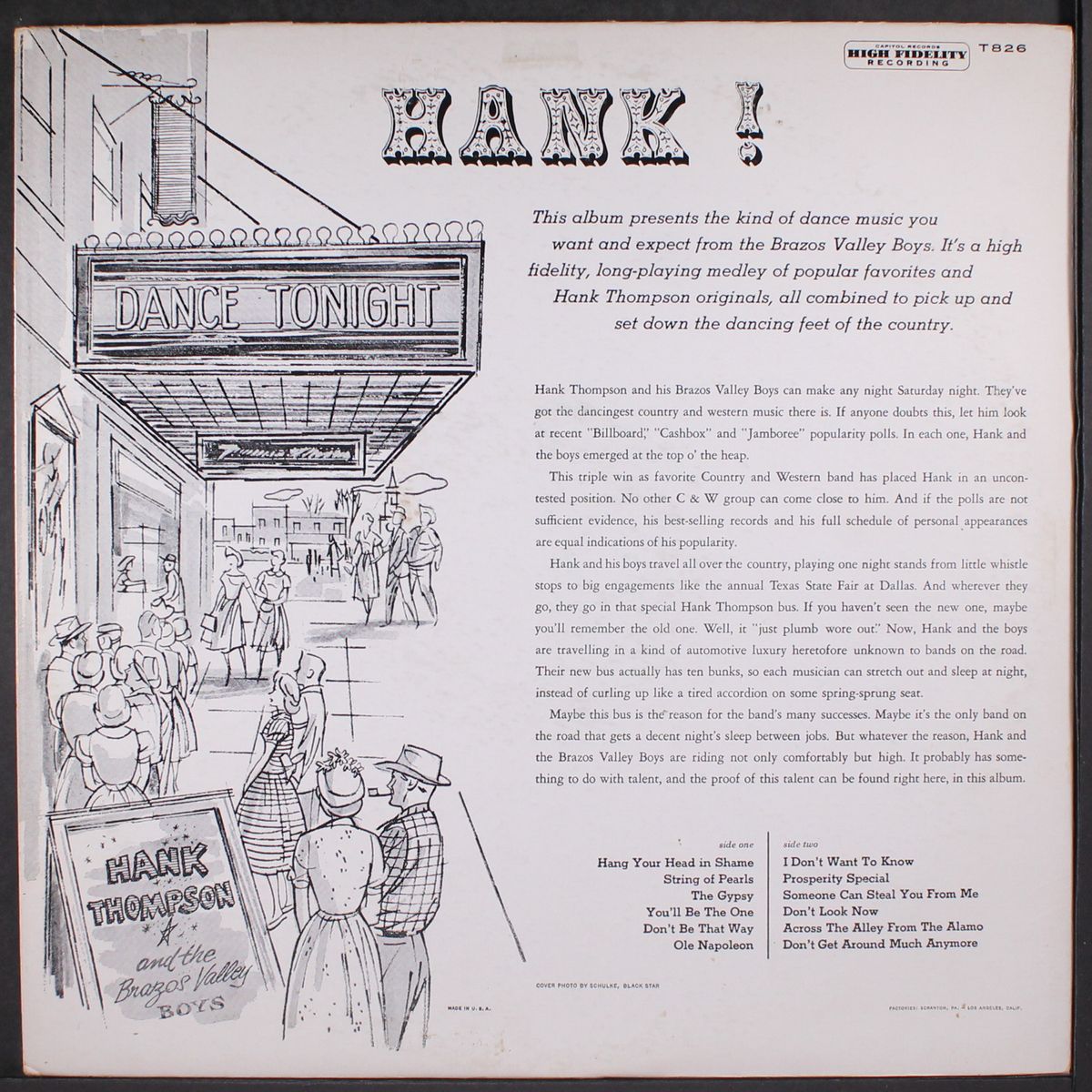 hank! by HANK THOMPSON