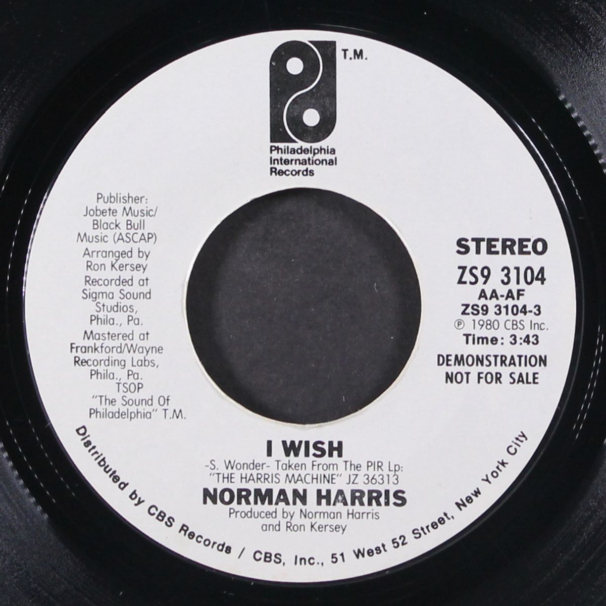 i wish / same by NORMAN HARRIS