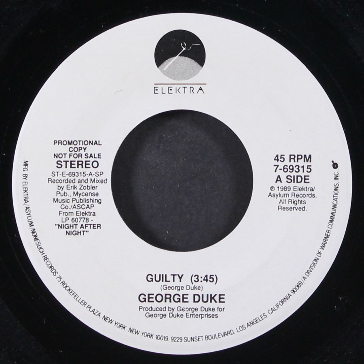 guilty by GEORGE DUKE