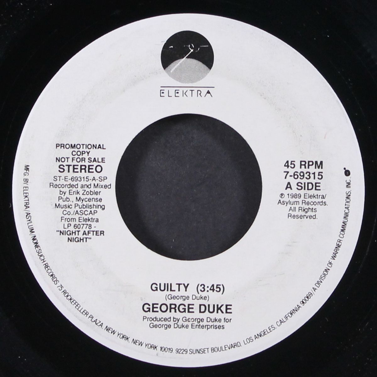 guilty by GEORGE DUKE