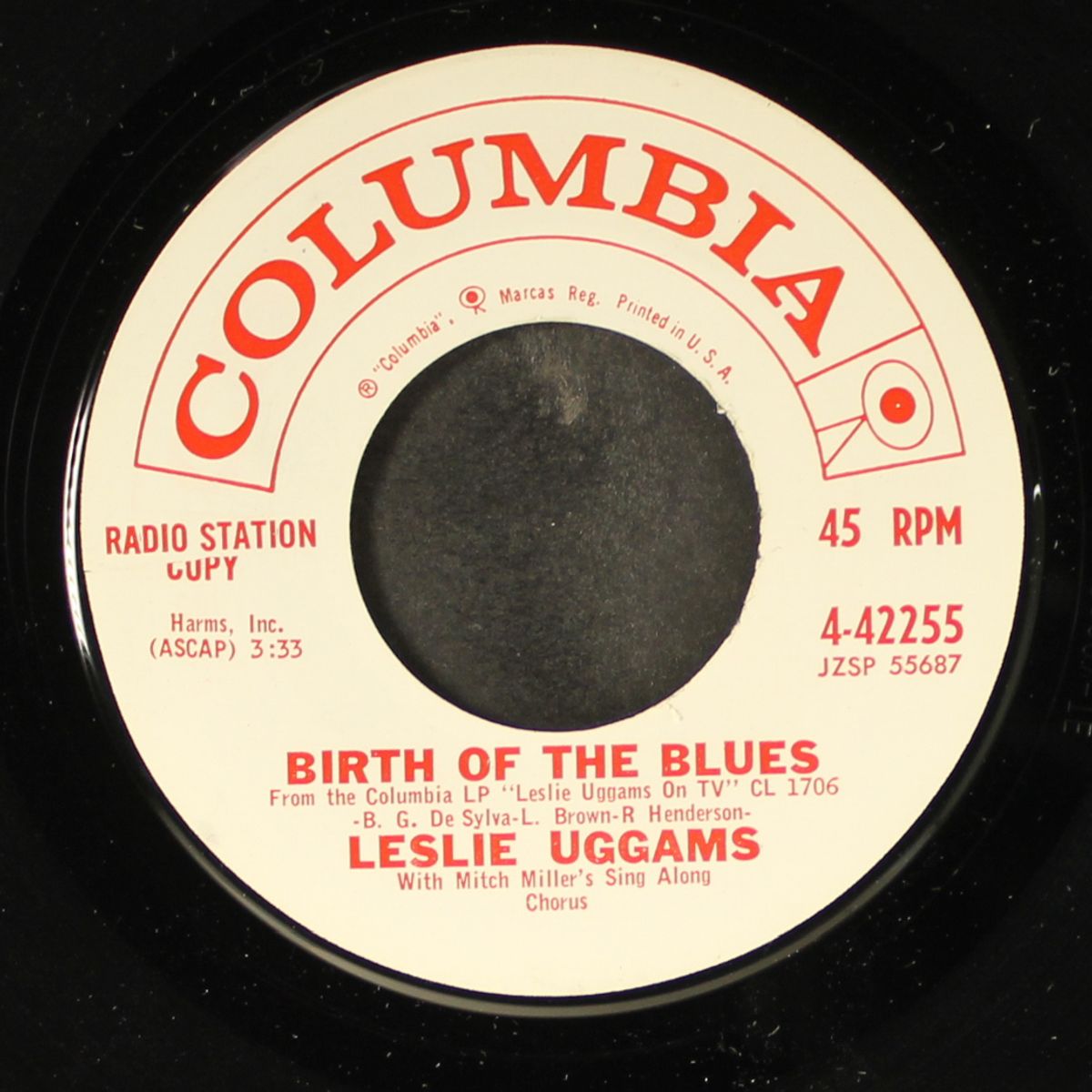 get happy / birth of the blues by LESLIE UGGAMS