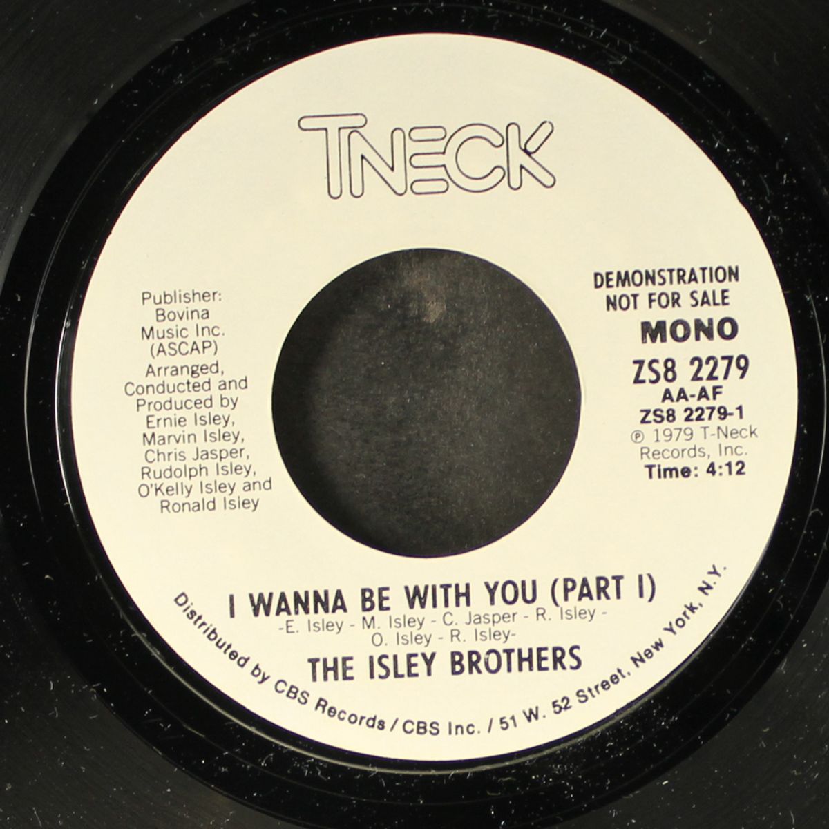 i wanna be with you (part 1) / mono by ISLEY BROTHERS