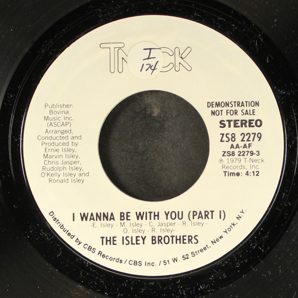 i wanna be with you (part 1) / mono by ISLEY BROTHERS