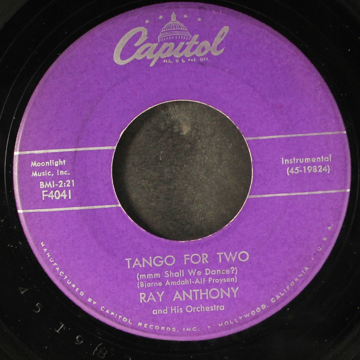 peter gunn / tango for two by RAY ANTHONY