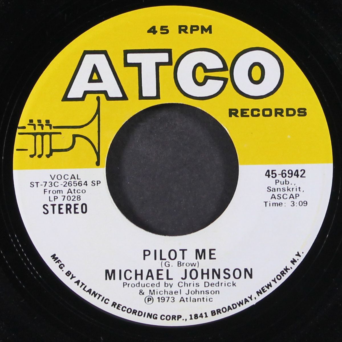rooty toot toot for the moon / pilot me by MICHAEL JOHNSON