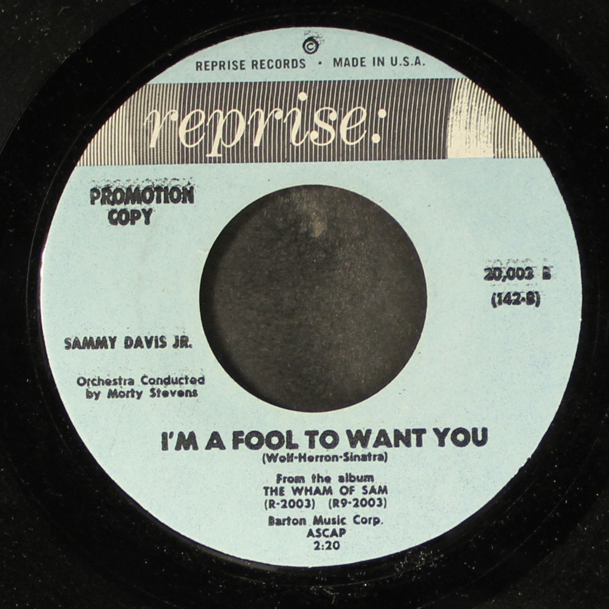 back in your own back yard / i'm a fool to want you by SAMMY DAVIS, JR.