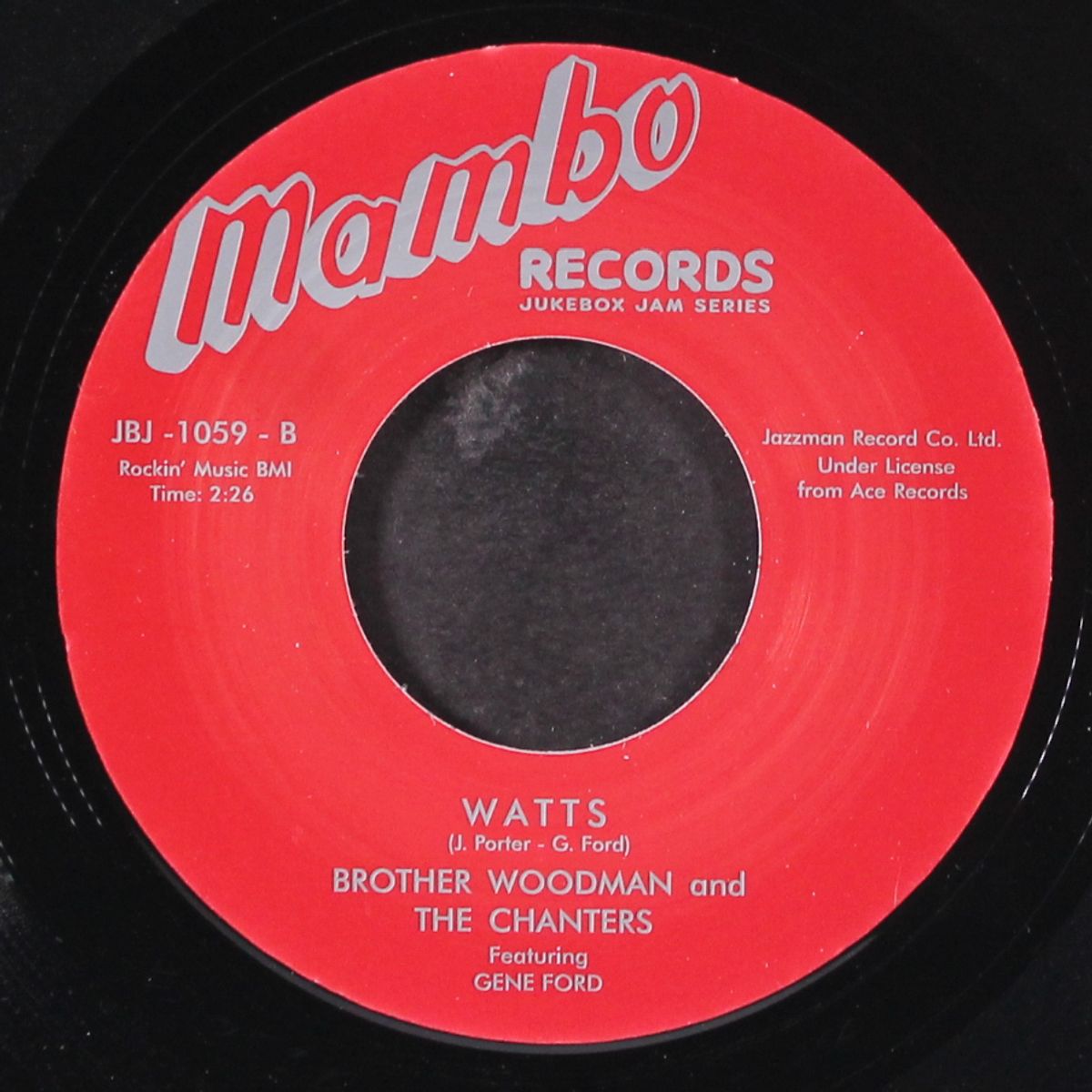 she wants to mambo / watts by CHANTERS / BROTHER WOODMAN & CHANTERS
