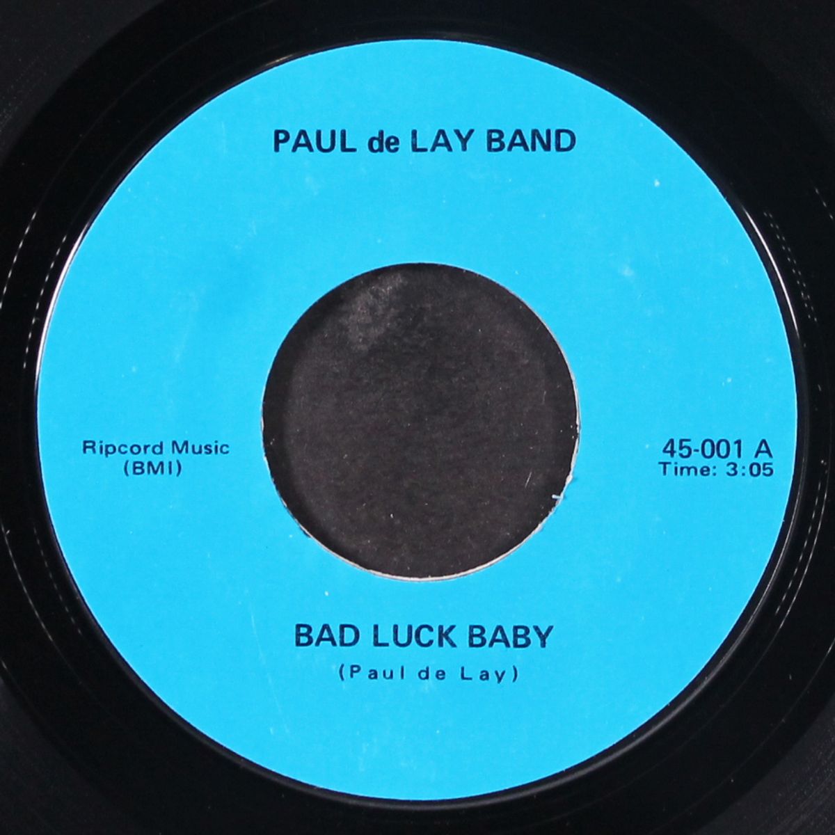 bad luck baby / give an account by PAUL DELAY BAND
