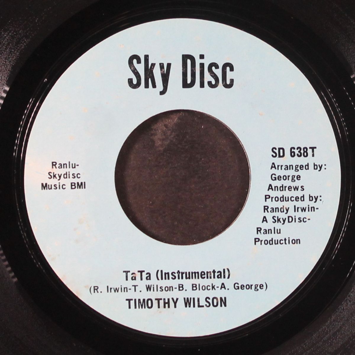 these are the things that make me know she's gone / ta ta by TIMOTHY WILSON