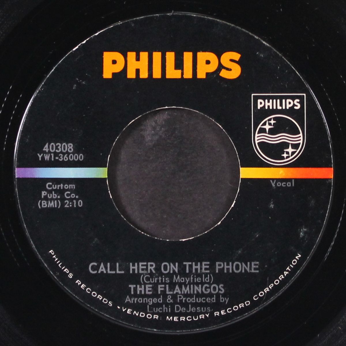 call her on the phone by FLAMINGOS