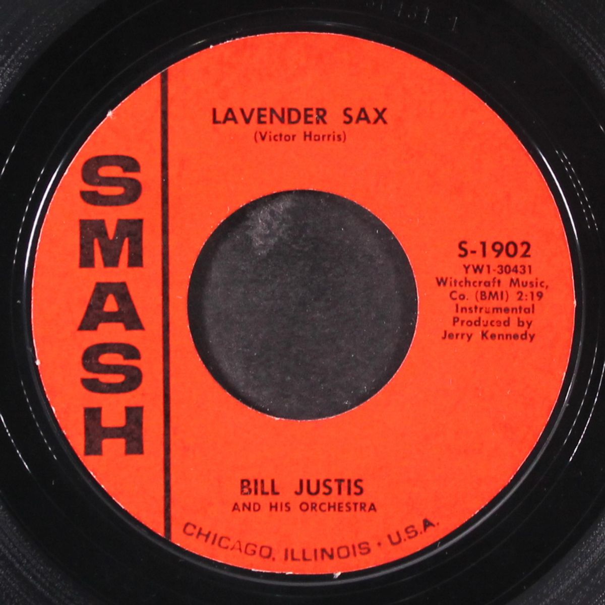lavender sax by BILL JUSTIS