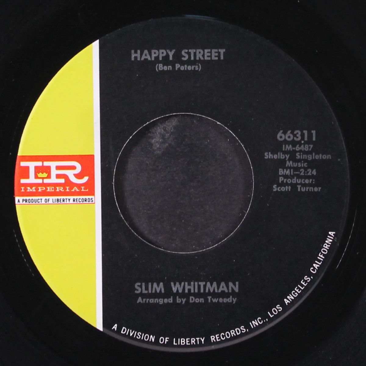 happy street by SLIM WHITMAN