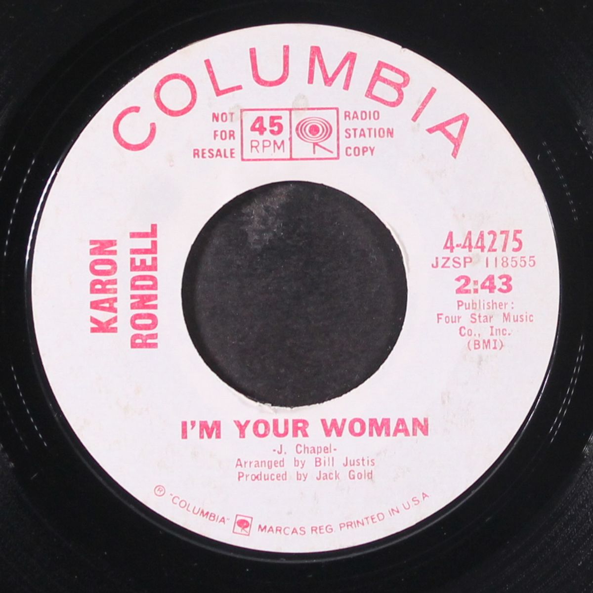 i'm your woman / tear by KARON RONDELL