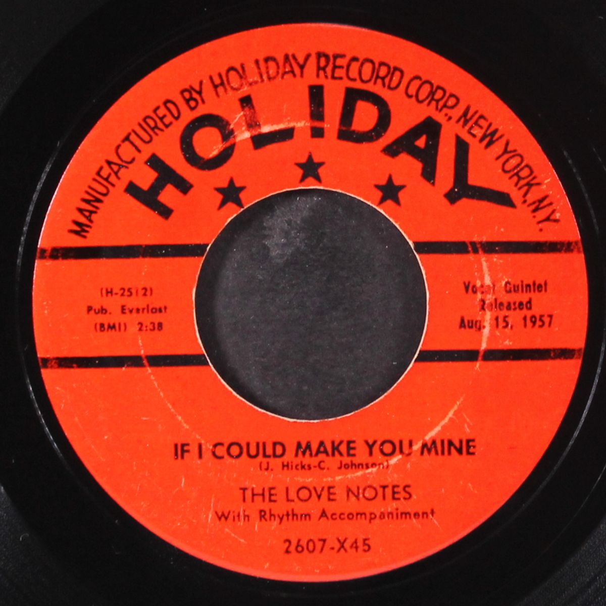 if i could make you mine / don't go by LOVE NOTES