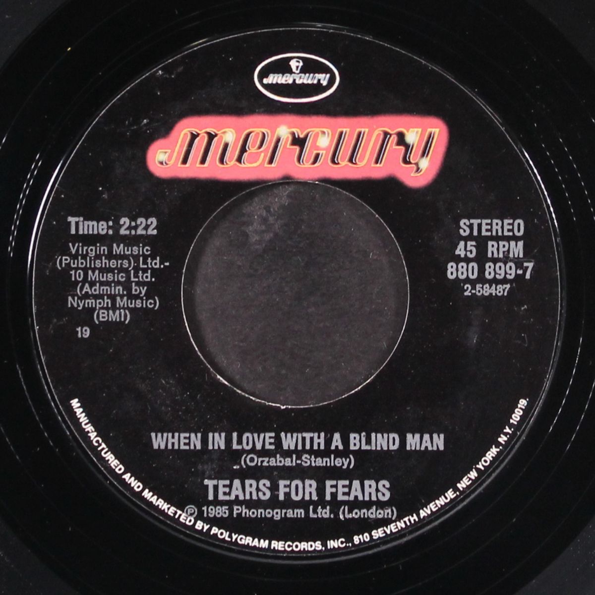 head over heels / when in love with a blind man by TEARS FOR FEARS